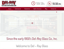 Tablet Screenshot of delrayglass.com